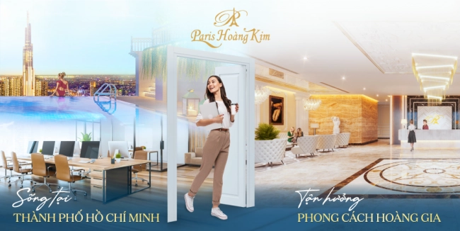 Khẳng định phong cách sống hoàng gia tại Paris Hoàng Kim