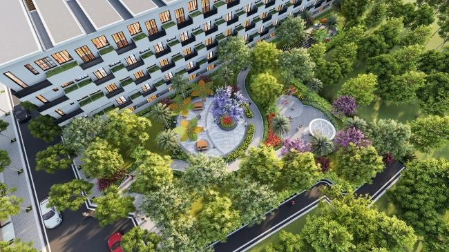Nhiều khách hàng háo hức đợi The Link City mở bán